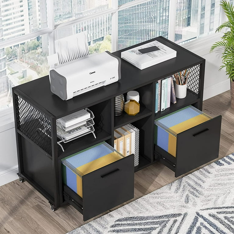 Modern lateral file credenza deals