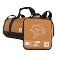 thumbnail image 1 of Bolsa de lona Carhartt Classic redonda con bolsa multiusos de 40 litros, color marrón, 1 of 6