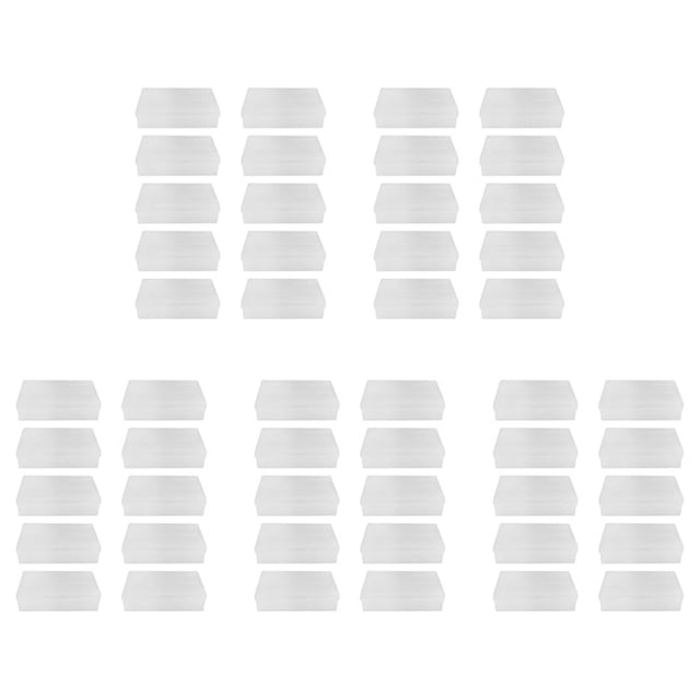 50Pcs Box Trading Card Case Card Storage Organizer Clear Card Case Plastic Storage Box for Gaming Cards