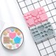 thumbnail image 4 of Molde de cocina para hornear, molde de placa de chocolate para gofres con flores de amor, decoración para hornear, molde de silicona para pastel fondant, 4 of 5