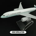 thumbnail image 2 of Military Aviation Model 1/400 Scale Asia Cathay Pacific A350 Alloy Plane Model for Collectors, 2 of 9