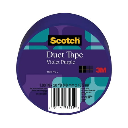 UPC: 0051141915319 | 3M Scotch Duct Tape for Artists Purple 1.88 x 20 yds.