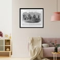 thumbnail image 3 of Historic Framed Print, Pennsylvania Hospital, Pine Street, Philadelphia, 17-7/8" x 21-7/8", 3 of 9