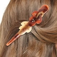 thumbnail image 6 of Milisten 3Pcs Metal Acrylic Barrette Strong Tension Hair Clips for Beach Use, 6 of 8
