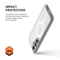 thumbnail image 3 of UAG Samsung Galaxy S26 Plus Case 6.7" Dot - Magnetic Charging Compatible Transparent Rugged Military Drop Tested Protective Cover, True Clear Ice/Ash, 3 of 9