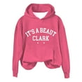 thumbnail image 2 of Fall Savings Clearacne Oversized Hoodies for Women Women's It's A Beaut Christmas Printed Casual Hoodie Crew Neck Pullover Fun Christmas Shirt Gift, 2 of 4