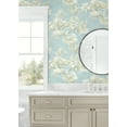 thumbnail image 4 of NextWall  Cherry Blossom Grove and Stick Wallpaper 20.5 in. W x 18 ft. L - Blue Mist & Green Tea, 4 of 7