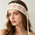 thumbnail image 4 of Certgust Head Scarf for Women Head Scarf for Women Knit Headband Wrap Chemo Headwear for Women Beige, 4 of 4