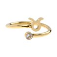 thumbnail image 1 of Miangastore Bague Zodiaque Dorée Lot de 1 0.9x0.4in, 1 of 9