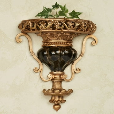 Chalmette Decorative Wall Shelf Black