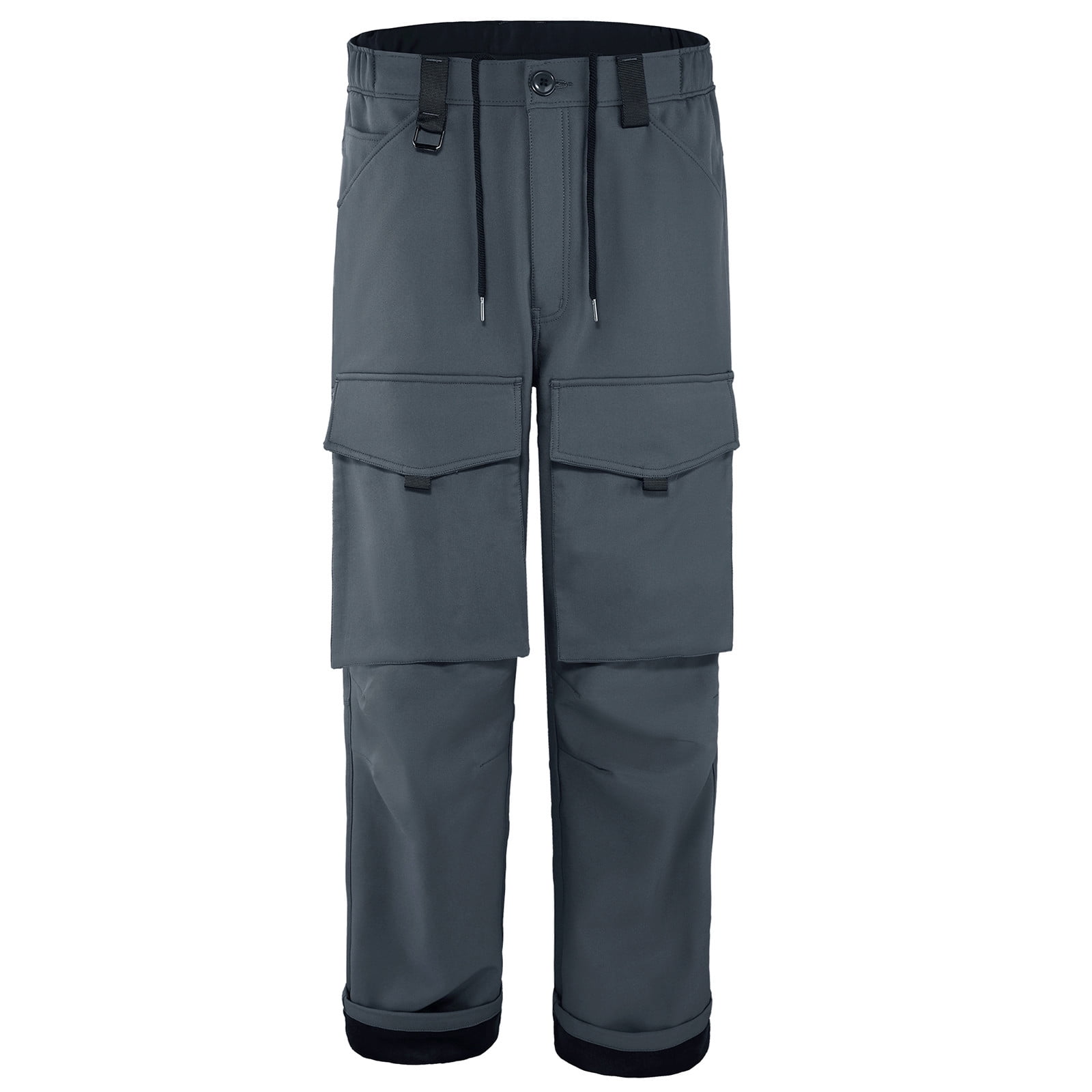 Long Pants For Men Men'S Plus Velvet Padded Outdoor Mountaineering
