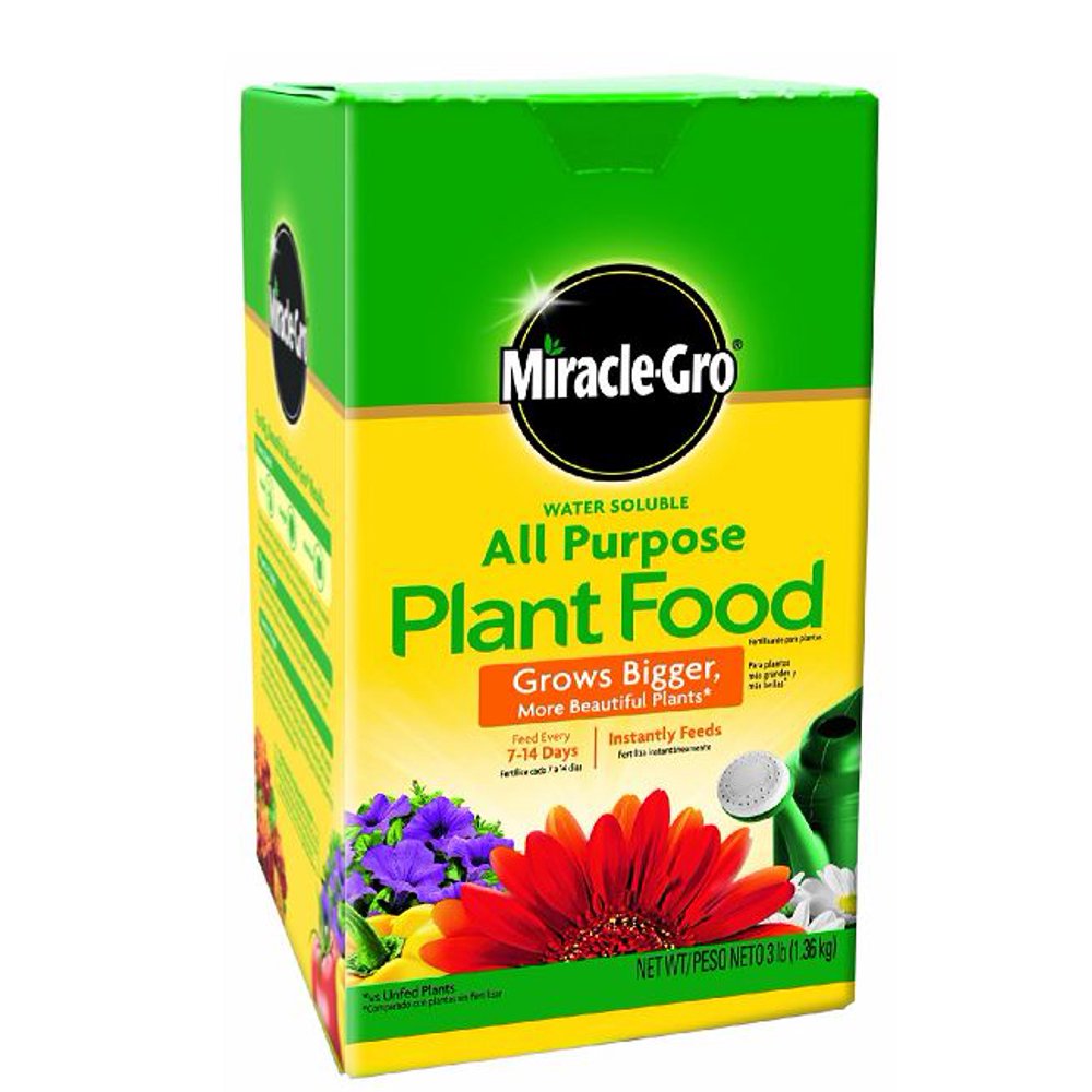 MiracleGro 100028 All Purpose Plant Food, 3 Lbs