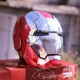 thumbnail image 4 of Casco de Iron Man 1/1 MK5 con control de voz eléctrico, casco de cosplay con ojos LED, modelo de máscara de metal para niños y adultos, regalo de Navidad, juguetes, 4 of 5