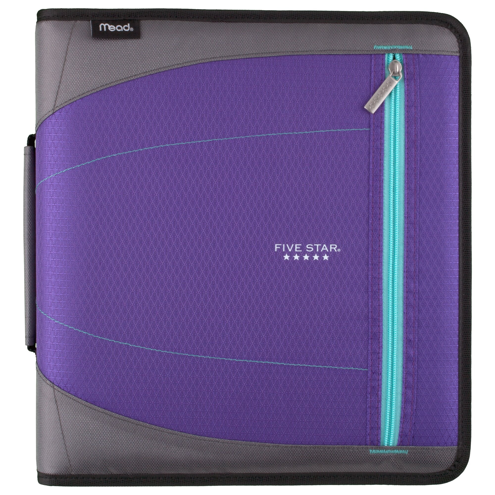 Five Star 2 in Zipper Binder w/ Handle 530 Sheet Capacity 4 Colors available New 