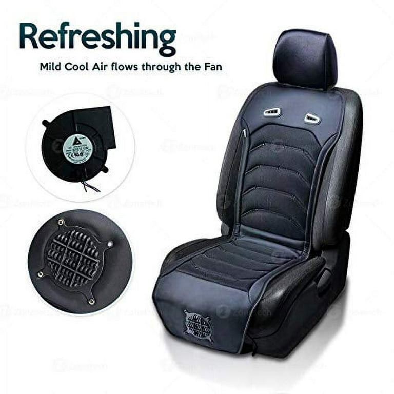 12V Summer Car Seat Cushion with 8-Fan Seat Cushion Car Seat