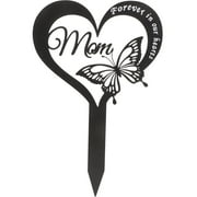 In Memory of Mom,Deceased Stake Adornment Outdoor Cemetery Stake Memory Yard Stake Decoration