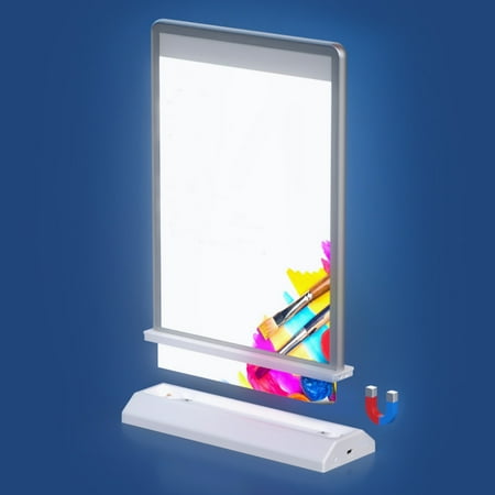 

Rechargeable A5 desktop advertising light box Acrylic Flashing Led Table Menu Restaurant Card Display Holder Stand