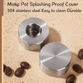 thumbnail image 3 of Splash for Coffee Maker 2piece, Easy to, antioverflow and antirust, Splash Protection Cover for Coffee Maker, 3 of 8