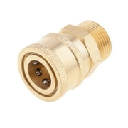 3/ quickly NPT to M22 Metric Fitting Pressure Washer Quick Coupler