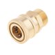 thumbnail image 1 of Latón 3/8 "a M22 Acoplador de Rápida Lavadora a para Limpieza Automática, 1 of 8