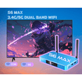 thumbnail image 1 of Blue Super S6 Max Box Home Theater System Voice Accessories Set 2026 with Remote Control, 1 of 6