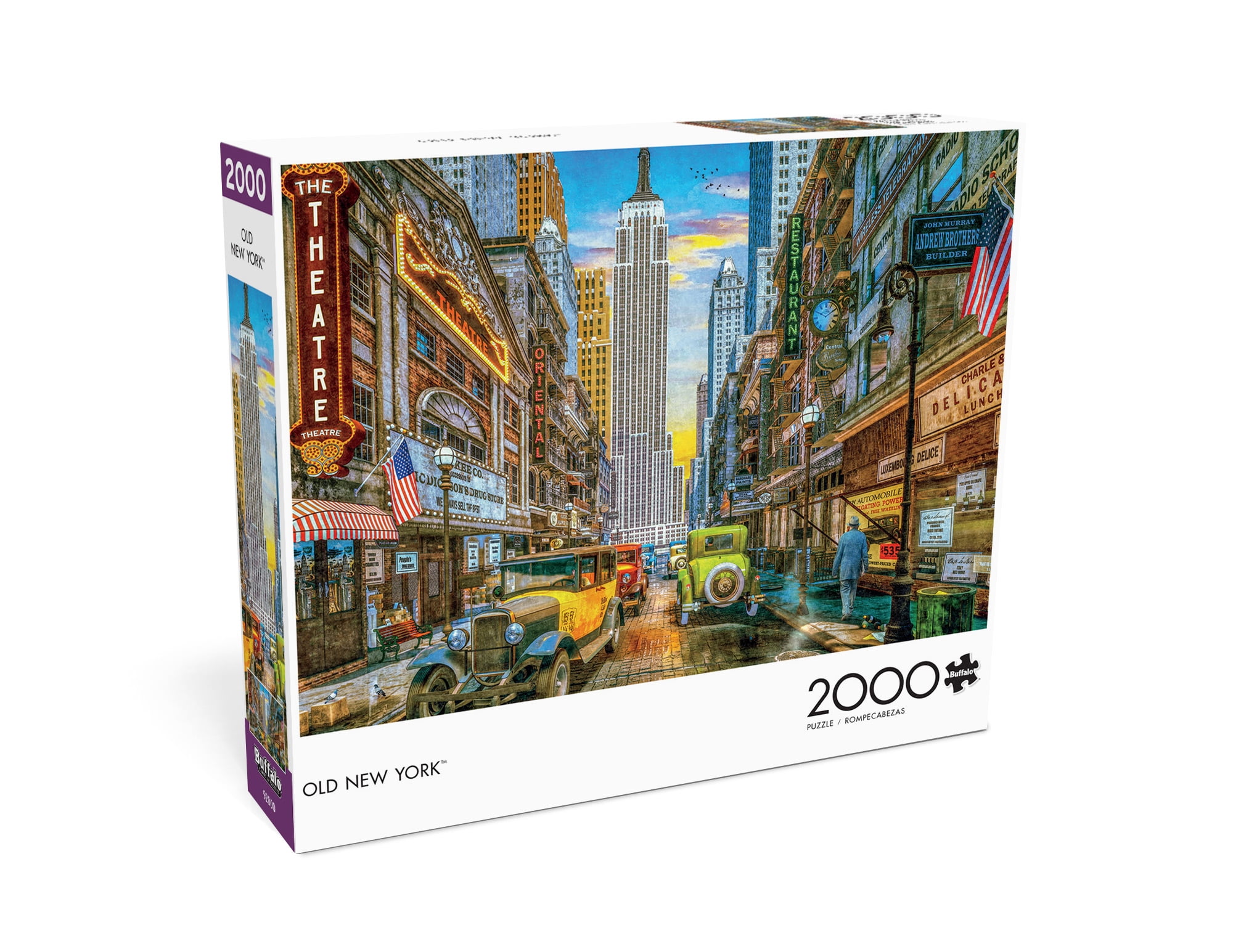 Buffalo Games 2000-Piece Old New York Interlocking Jigsaw Puzzle