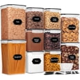 thumbnail image 1 of Recipientes de almacenamiento de alimentos Skroam, tamaño grande, paquete de 10 con tapas, 220 oz, 1 of 7