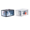 thumbnail image 2 of Shoe Cabinet Sturdy Plastic Shoe Box for Clothing and Handbags Store Use 1Set, 2 of 4
