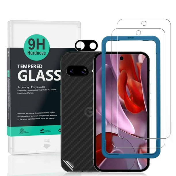 Protector de pantalla Ibywind para Google Pixel 9a 5G 6.3 (paquete de 2)