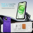 thumbnail image 4 of Funda GANGXUN para iPhone 15 Plus – Magnética Antigolpes con Soporte y Protección Doble, 4 of 6