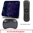 thumbnail image 1 of Media Player 2+16g Abs Material Tp02 Rk3318 Android 10 Tv Box With Remote Control 4+32G_BU plug+I8 Keyboard, 1 of 4