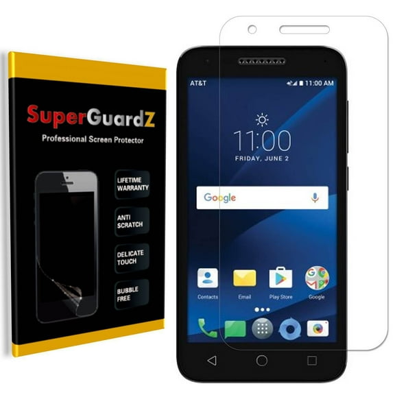 [4-Pack] For Alcatel idealXCite - SuperGuardZ Anti-Glare Matte Screen Protector, Anti-Fingerprint, Anti-Scratch, Anti-Bubble