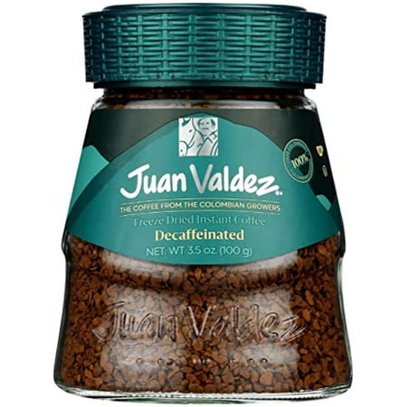 Juan Valdez Instant Freeze Dried Decaf Coffee, 3.5 Oz