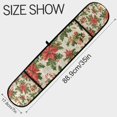 thumbnail image 3 of Yayeee Double Oven Mitt Kitchen Heat Resistant Baking 35" x7" Quilted Glove, Retro Christmas Holly, 3 of 6