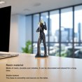 thumbnail image 3 of Band Figure Sculpture, Musical Figure Sculpture Decorative Collectible Flat Bottom  for Bar for Bedroom, 3 of 8