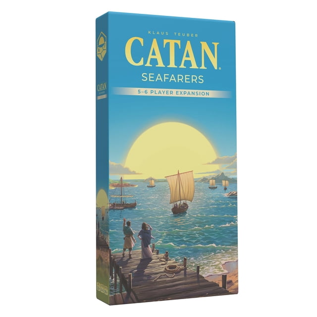 Expansión de juegos de mesa CATAN Seafarers para 5-6 jugadores, 6ª edición