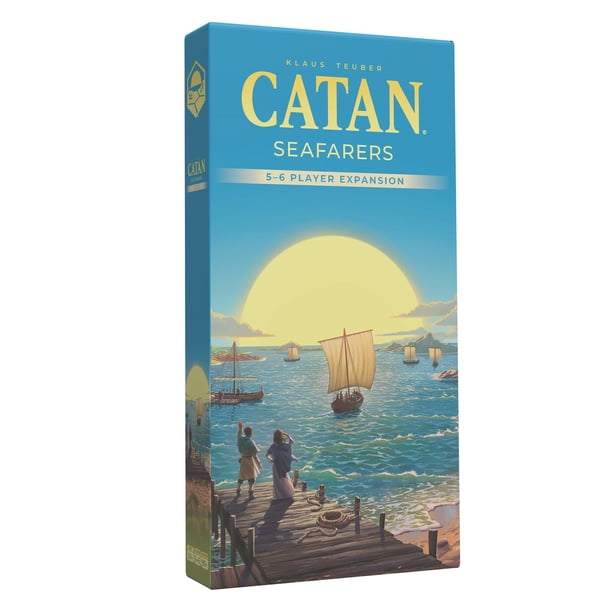 Expansión de juegos de mesa CATAN Seafarers para 5-6 jugadores, 6ª edición
