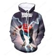 thumbnail image 3 of Sudadera con capucha para hombre, con estampado 3D de Regreso al futuro, sudadera con capucha gráfica para hombre y mujer, sudadera con capucha de gran tamaño a la moda, abrigo para niño, chaqueta dep, 3 of 5