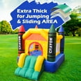 thumbnail image 7 of Dvreugde Bounce House 6x4.7x4.6ft Colorful Bouncy Castle with Slide & Blower Inflatable Bouncer, 7 of 7