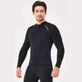 thumbnail image 3 of Buceo de 2 mm Tops de traje de neopreno Tops Términos térmicos Trajes UV Protección Ubicación Buceo Trajes de buceo tamaño grande Surf Traje de surf para aeróbicos de agua Snorkeling 3XL Yuarrent OD003293-06, 3 of 7