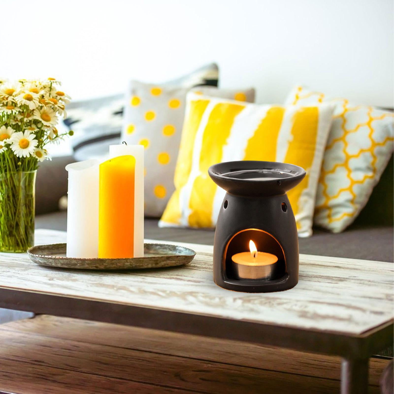 Esquirla Tealight Candle Holder Essential Oil Burner Ceramic