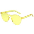 thumbnail image 1 of Lunettes de Soleil Rondes Unisexes Multicolores Mode Couleurs Bonbon pour Extérieur Design Léger, 1 of 1