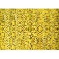 thumbnail image 1 of Ahgly Company Indoor Rectangle Abstract Yellow Modern Area Rugs, 3' x 5', 1 of 4