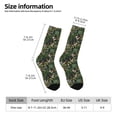 thumbnail image 2 of Bingfone Compression Socks for Women and Men Long Socks for Running Athletic Cycling Nurse- Mallard Ducks And Water, 2 of 6