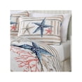 thumbnail image 2 of Caribbean Joe  Coastal 3PC Quilt Set Sea Breeze Seaweed - Full - Queen, 2 of 4