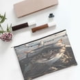 thumbnail image 6 of Cauagu Pilot Cat In Vintage Plane for Tyvek Makeup Bag,Reusable Travel Cosmetic Bag Women Organizer Toiletry Bag Birthday,Gifts for Women Girlfriend Mom Teacher 6.5’’*8.9’’, 6 of 7