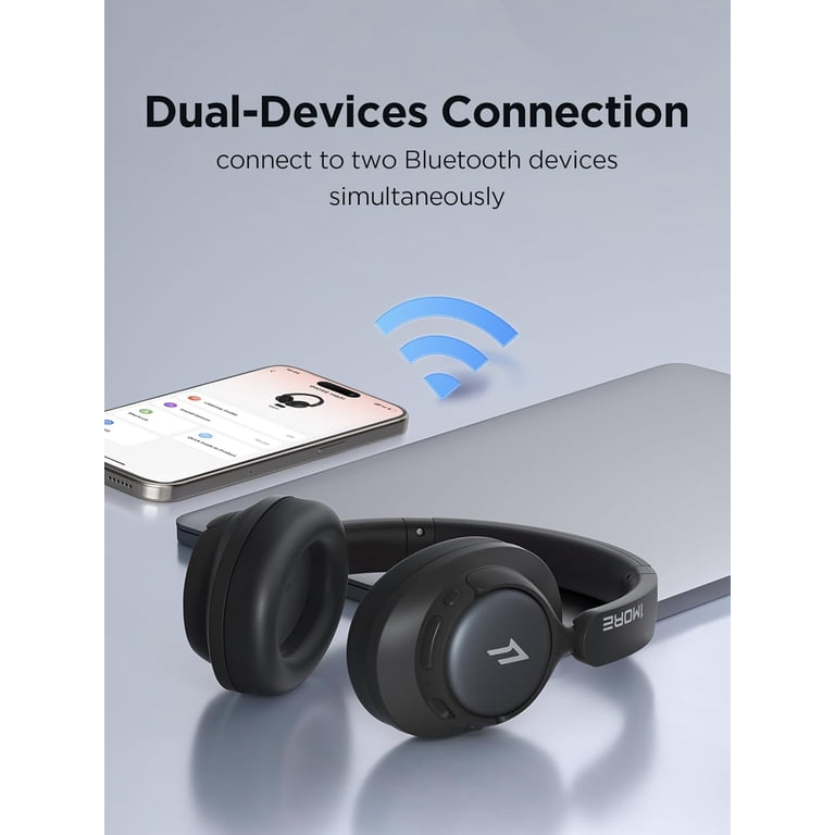 1MORE　ブルートゥースヘッドホン SonoFlow SE ブラック　HQ31 1MORE Sonoflow HQ31 Wireless Headphones with ANC, Hi-Res Audio
