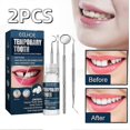 thumbnail image 1 of Kit de reparación temporal de dientes de 2 piezas que repara dientes rotos y rellena espacios, no tóxico, 1 of 5