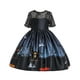thumbnail image 3 of vestidos de niñas,Vestido de disfraces de Halloween para niñas,Niños Calabaza Cosplay Princesa,Ropa para niños pequeños encaje floral,Tul Primera Comunión Colco vestidos de niñas, 3 of 8