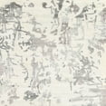 thumbnail image 1 of Ahgly Company Machine Washable Indoor Square Contemporary Soft Ivory Beige Area Rugs, 6' Square, 1 of 7